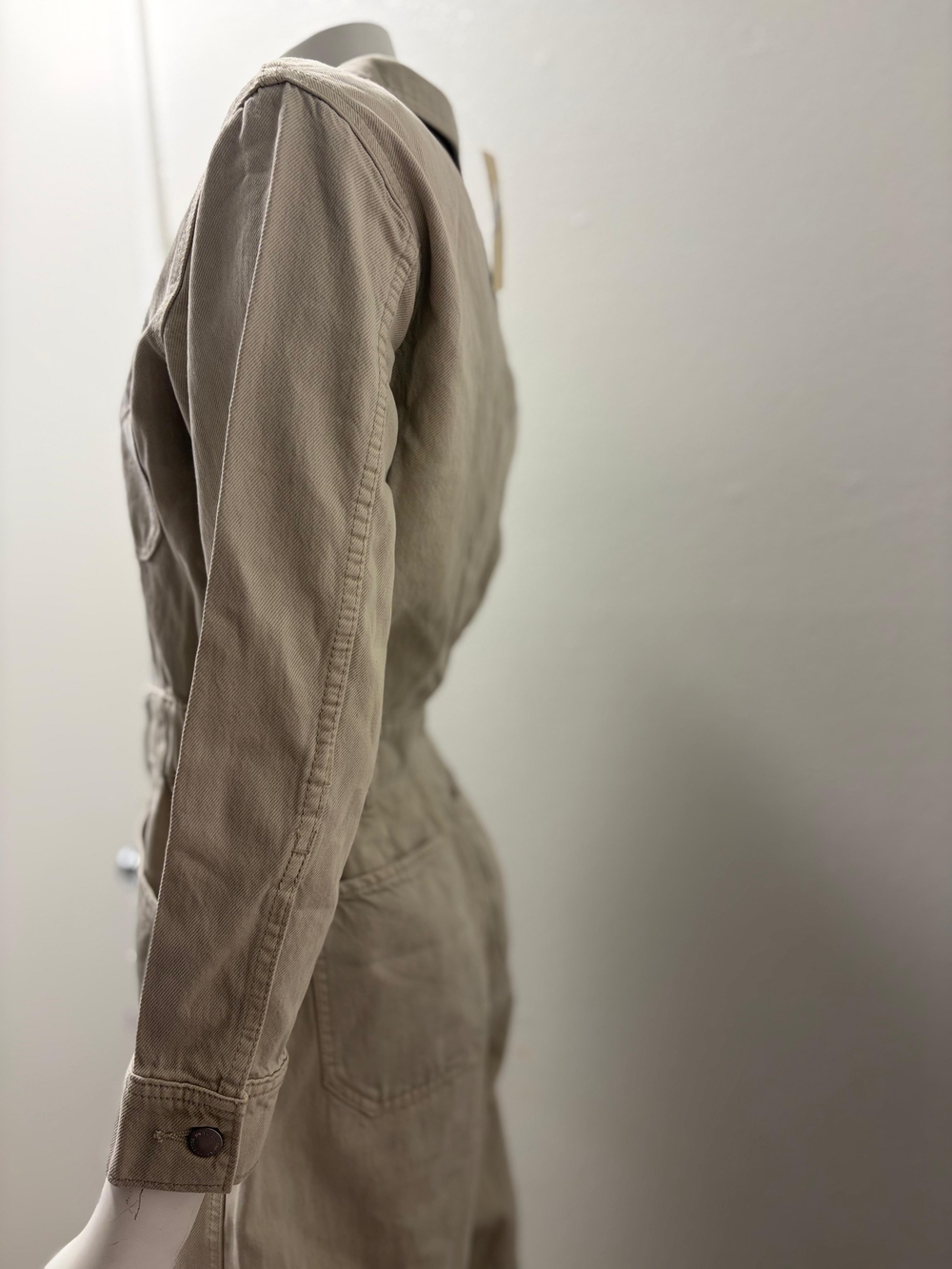 Universal Thread Tan Utility Jacket with Button Tag - Picture 2 of 5